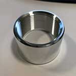 2-1/2" Aluminum Pipe Half Coupling