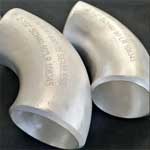 Butt welding Pipe Fittings 1-1/4" SCH40s AI.6061T6 Aluminium Alloy 90 Degree Long Radius Elbow 